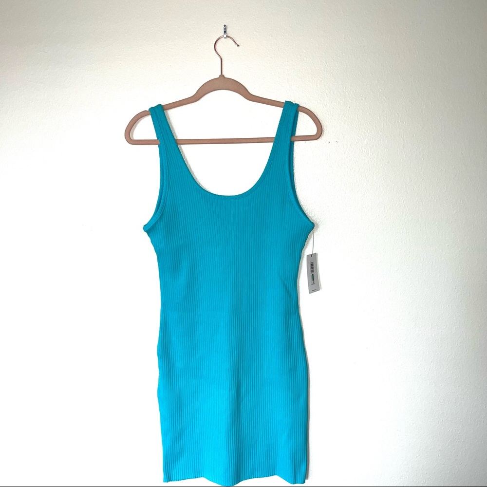 COPY - Calvin Klein Ribbed Scoopneck Tank Dress Sm